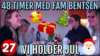 VLOGMAS 27 / 48 timer med os / vi holder endelig jul