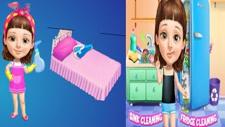 cute baby cleanup 5 game 💗💞 watch this video 💓💞💗