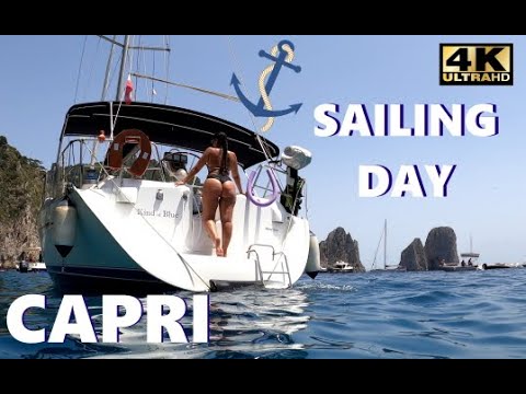 CAPRI IN BARCA A VELA [4K]