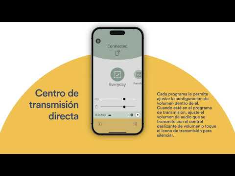 Controle el volume - Cochlear™ Baha® Smart App