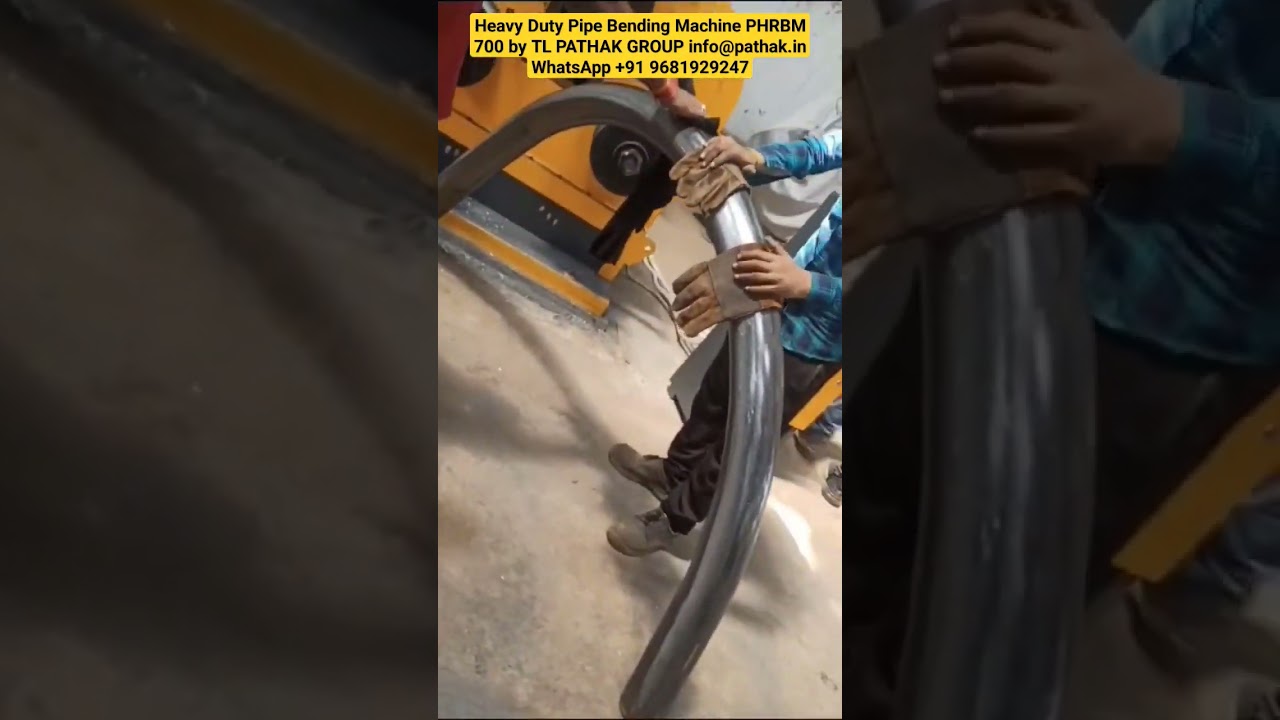Heavy Duty Pipe Bending Machine PHRBM 700 By TL PATHAK GROUP