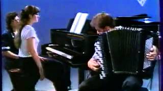 DUO JBANOV, Per NORGARD "Recall" Concerto for accordeon and piano  ,