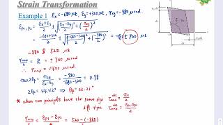 Chapter 8 Stress and Strain Transformations - Lecture 25 - Strain Transformation - Example 1