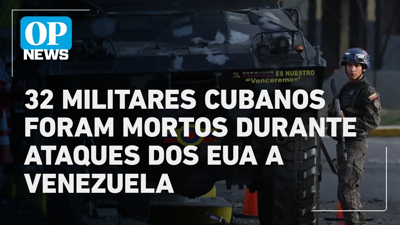 32 cubanos morreram em ataque dos EUA na Venezuela durante a deposição de Maduro | O POVO NEWS