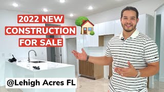 New 2022 4 Bedroom Plus Den 2 Bath 2 Car Garage Home For Sale At Lehigh Acres Florida For $420,000