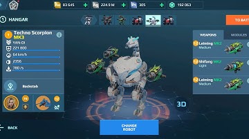 Scorpion Shifang Leiming | War Robots Gameplay