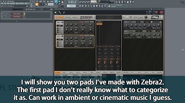 2 Big Pad Sounds In U-He Zebra 2 [Sound Demonstration]
