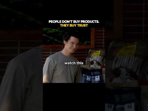 People Do Not Buy Products, They Buy Trust