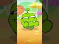 اوم نوم الرقص مع السلطعون - Funny Om Nom Dancing #shorts #omnom Learn Arabic With Om Nom