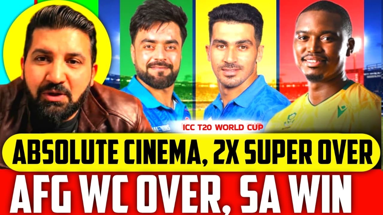 AFG vs SA thriller, super over  | double super over as SA emerge as victorious