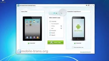 How to Transfer Videos from iPad to Nexus 4 / Nexus 7 / Nexus 10?