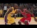 Can Kobe Bryant Beat Michael Jordan In A 1V1? | NBA 2K18 Gameplay |