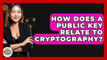 How Does A Public Key Relate To Cryptography? - CryptoBasics360.com