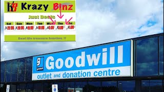 Krazy Binz $3 Day and Goodwill Bins Haul!!