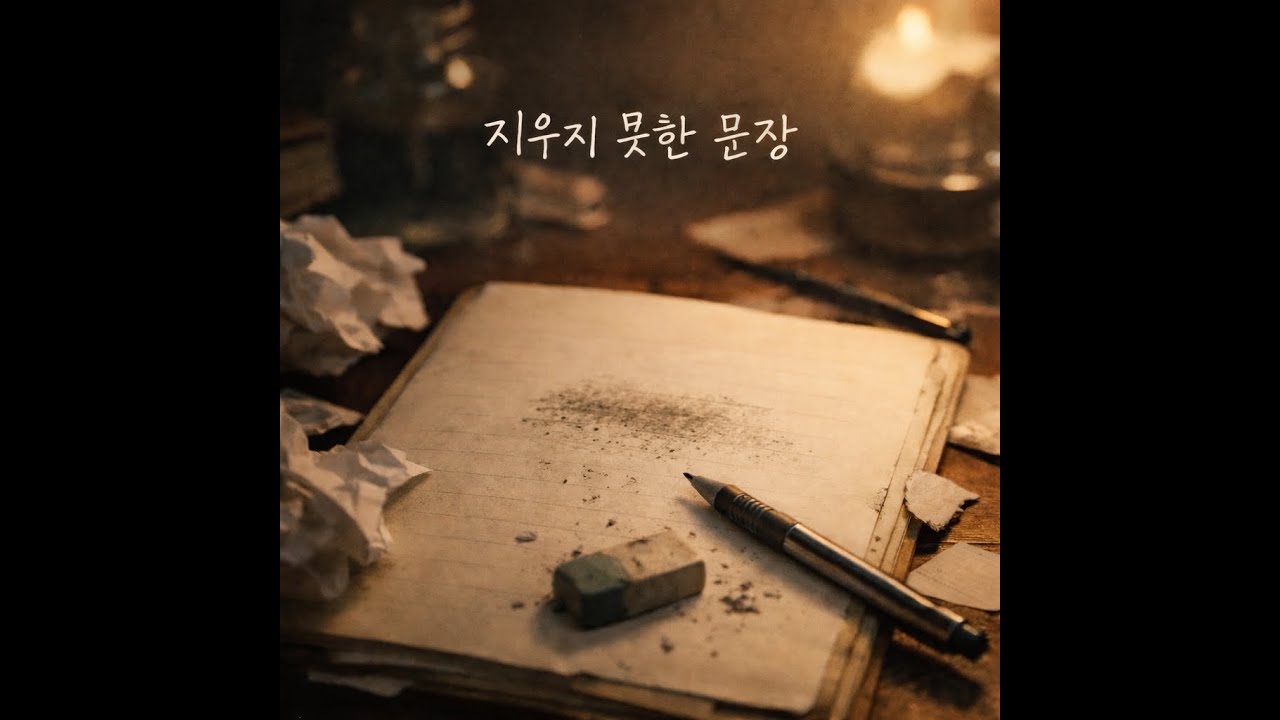 지우지 못한 문장 The Sentence I Couldn't Erase