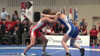 2015 Sr Cdn Nat Fw53Kg Jill Gallays Brockvs Jayde Parsons Brock