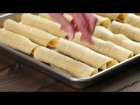 Baked Chicken Taquitos