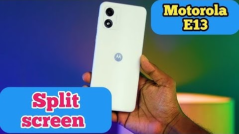 Split Screen On In Motorola E13, Create Dual Screen In Motorola E13, How To Use Floating