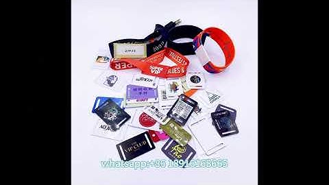 Music festival fabric bracelet,Mifare Ultralight C NFC wristband,rfid wristband card,Mifare 1k/40*25