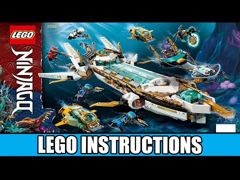 LEGO Instructions | Ninjago | 71756 | Hydro Bounty - YouTube