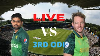 PAK vs RSA 3rd ODI Live Score// live cricket streaming // pak vs rsa 3rd odi live score today