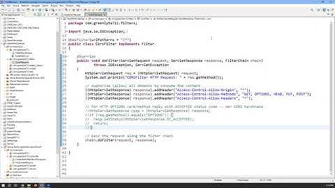 How to enable CORS in java servlet without Spring and also without a web.xml file