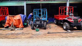 Stunning Blue ATV Cargo Box Setup! How Would You Rate This Build? Episode 4