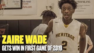 Zaire Wade Throws Down WITH EASE In Game - Full Highlights