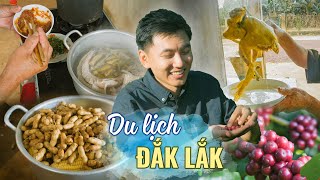 Đắk Lắk Travel, Eating SPECIALTY in the middle of RED FOREST | Highland of Vietnam