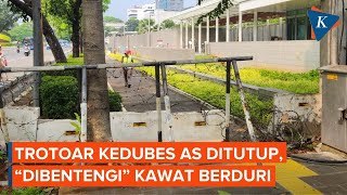 Download lagu Melihat Kondisi Trotoar di Depan Gedung Kedubes AS yang Ditutup sejak 2013
