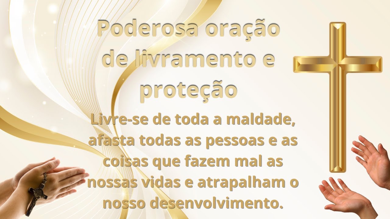 Obtenha livramento e proteção com esta Poderosa oração - YouTube