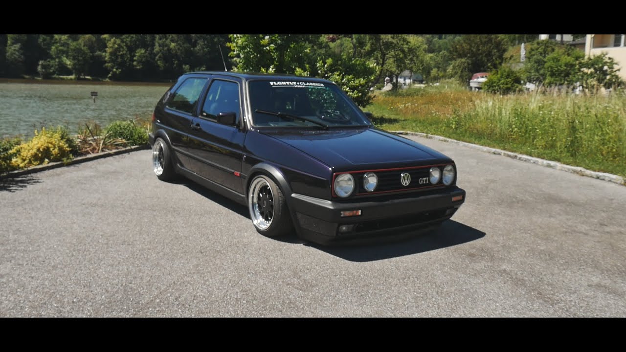 VW Golf Mk2 GTI Fire and Ice | VW Scirocco GT2 | JG Media - YouTube