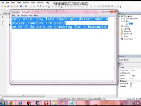 Roblox how to script a killbrick