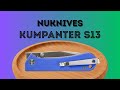 A Closer Look: NuKnives Kumpanter S13