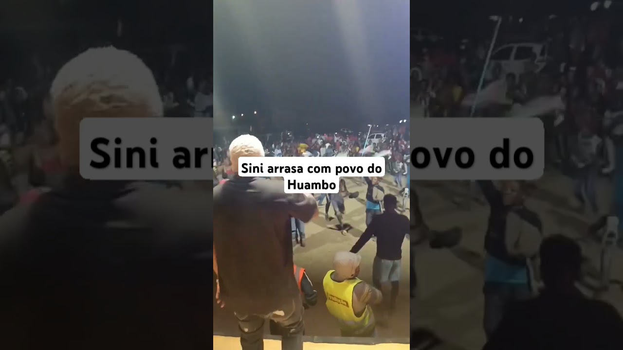 Sini Arrasa com povo do Huambo