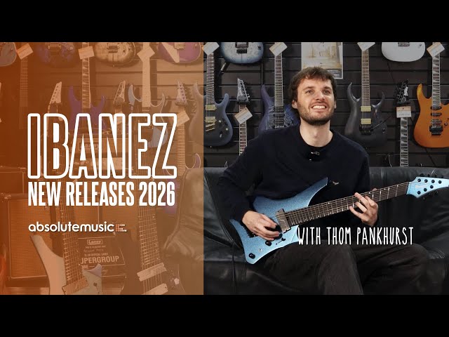 NEW ELECTRIC GUITARS FROM IBANEZ - 2026 new releases. - YouTube