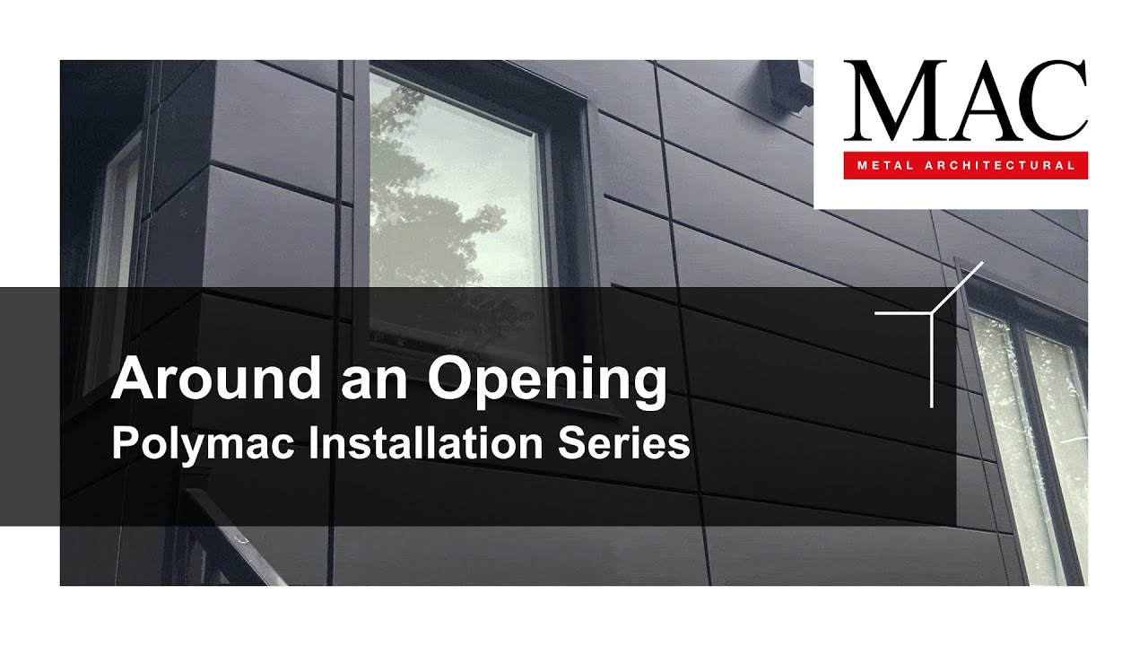 4. Around an Opening | Polymac Installation Series - YouTube