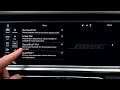 PORSCHE Panamera 4S – How to Manage BOSE Sound Settings