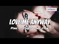 Love Me Anyway - P!nk ft. Chris Stapleton (lyrics)