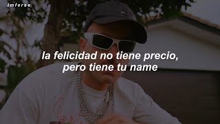 Video thumbnail of "Feid - Le Pido a Dios (Letra/Lyric) | la felicidad no tiene precio pero tiene tu name"