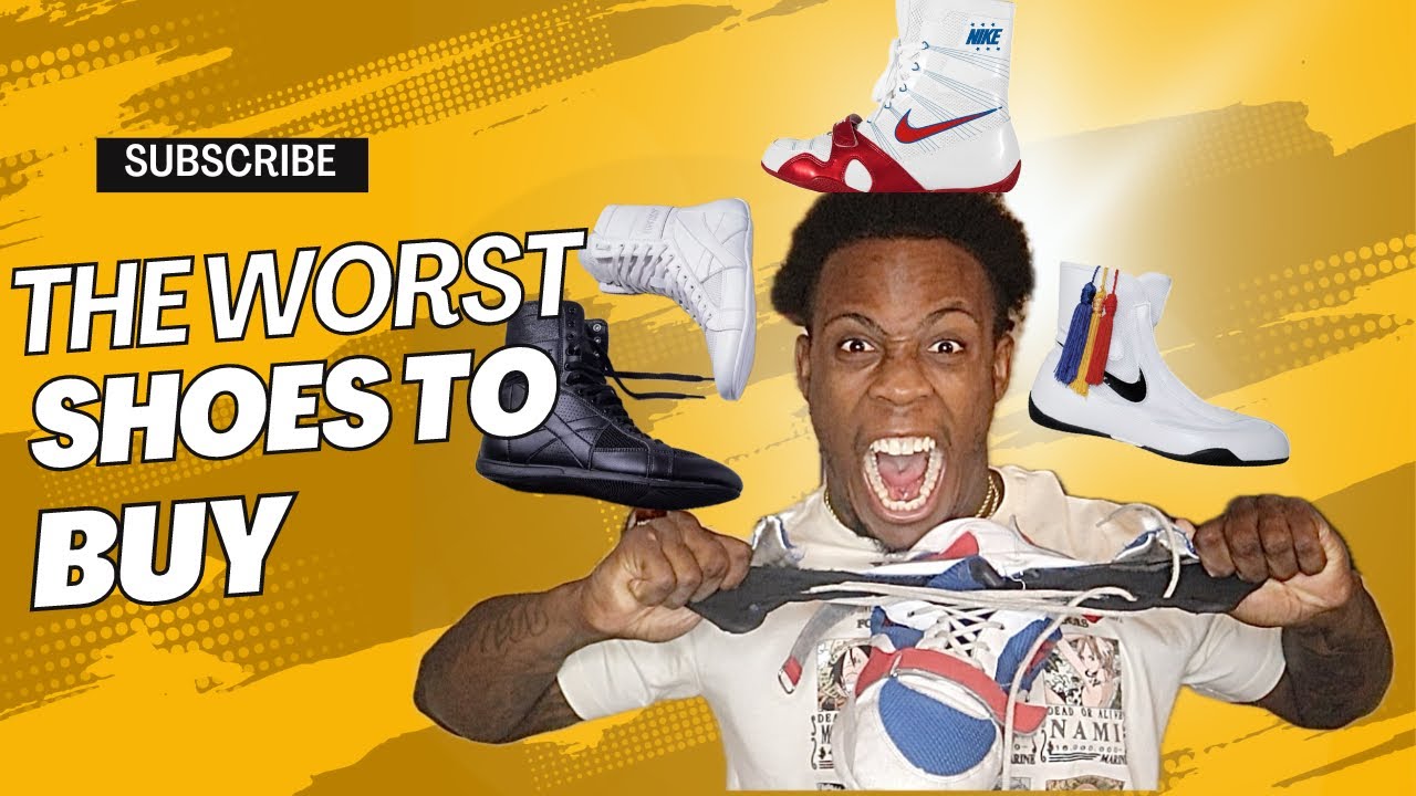 THESE ARE THE WORST BOXING SHOES EVER! | UNBOXING MY NEW BOXING SHOES