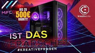 Ist Das Verarsche? Gaming Pc 500 Euro Günstiger Bei Mifcom? Streichpreise... 185