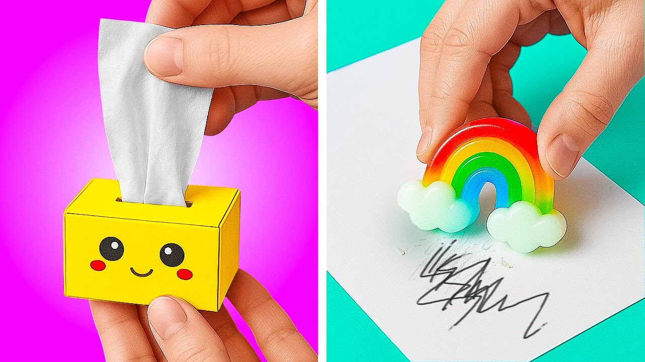 MAINAN VIRAL PAPER VIDGET || Bagaimana Cara Membuat Casing Ponsel? Ide Keren oleh 123 GO SCHOOL