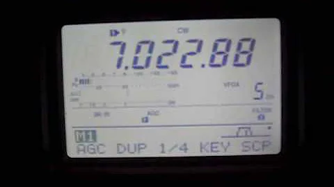 K5D Desecheo 40 Meter CW Operation