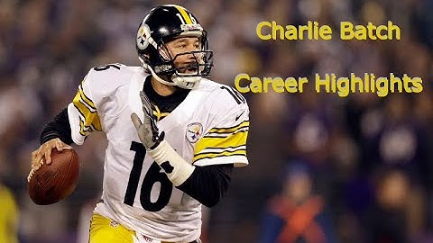 Charlie Batch - Career Highlights