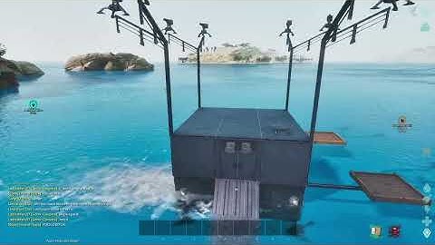 Ark - Jumping boats and speed hacks