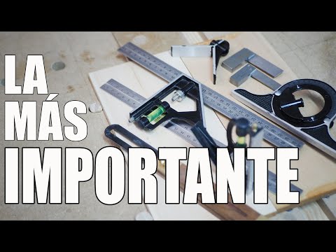 Video: Herramienta para marcar metal y madera. Trazador para metal, calibre, escuadra de cerrajería