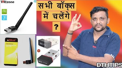 Which WiFi Adapter will your set top box support? All Mpeg 4 Set top box USB WiFi Dongle