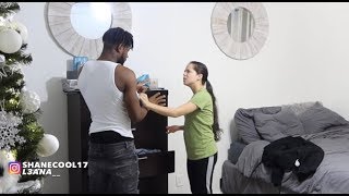 COMING HOME SMELLING LIKE ANOTHER WOMAN (Prank Gone Wrong)