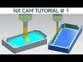 NX CAM Tutorial #1 | Milling 2D Machining | NX CAD.CAM